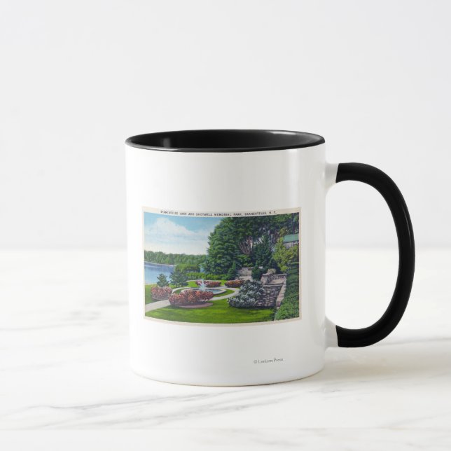 Shotwell Memorial Park und Lake View Tasse (Rechts)