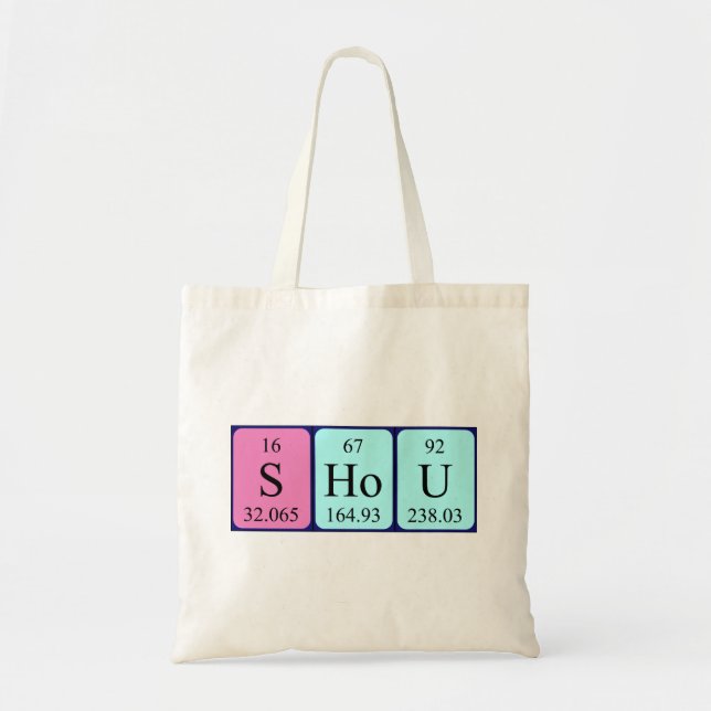 Shou Periodenname Totbeutel Tragetasche (Vorne)