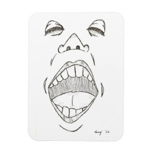 "Shout" Flexible Magnet
