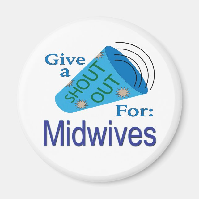 Shout for Midwids Magnet (Vorne)