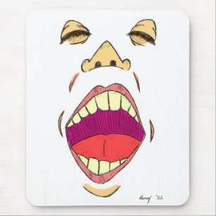 "Shout" Mousepad