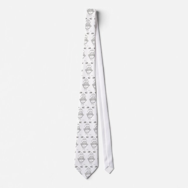 "Shout" Necktie Krawatte (Vorderseite)