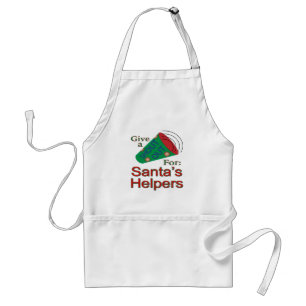 Shout Out for Santa's Helpers Schürze