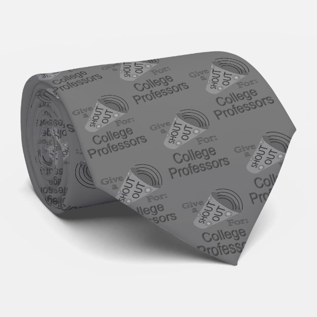 Shout Out pour le Cravate des professeurs de collè (Roulé)