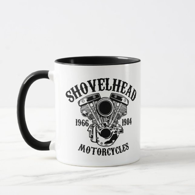 Shovelhead 1966 - 1984 Biker Tasse (Links)