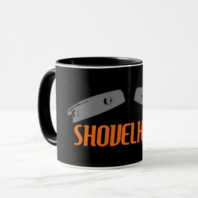 Shovelhead - Harley Biker Tasse (Vorderseite Links)