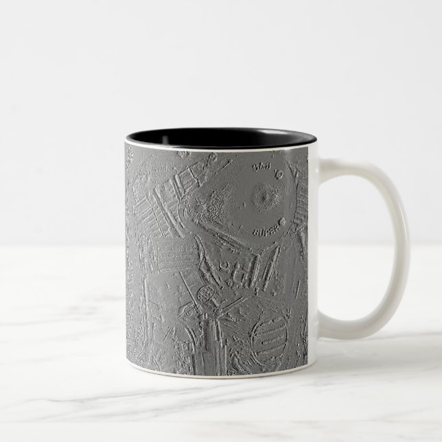 Shovelhead Motorrad-Entlastungs-Kunst-Schale Zweifarbige Tasse (Rechts)