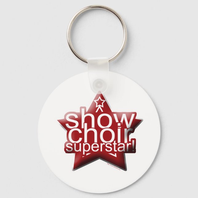 Show Chor Superstar! Schlüsselanhänger (Vorderseite)