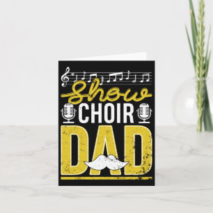 Show Chor Vater Vathers Day Pater Musical Theater Karte