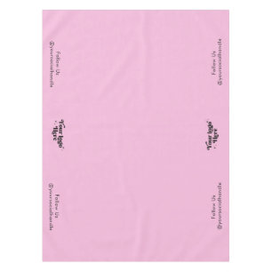 Show der Company Classel Pastel Pink Runner Tischdecke