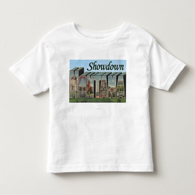 Show-down, Montana Kleinkind T-shirt (Vorderseite)