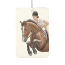 Show Jumping Reitpferd Air Freshener