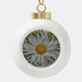 Show Me A Daisy #1 Keramik Kugel-Ornament