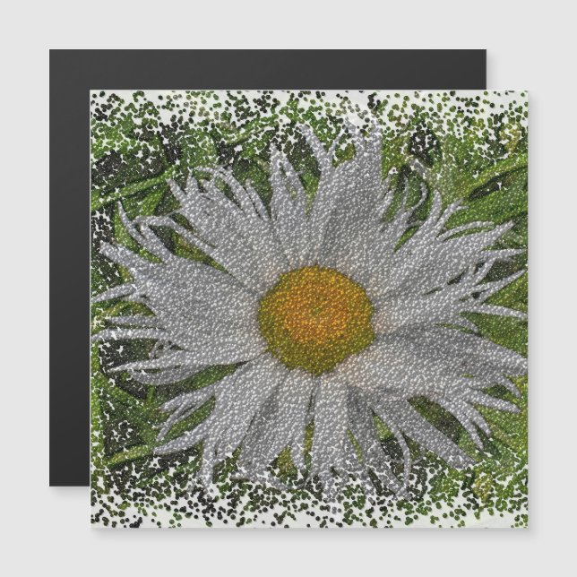 Show Me A Daisy #1 Magnetic Card Magnetkarte (Vorne/Hinten)