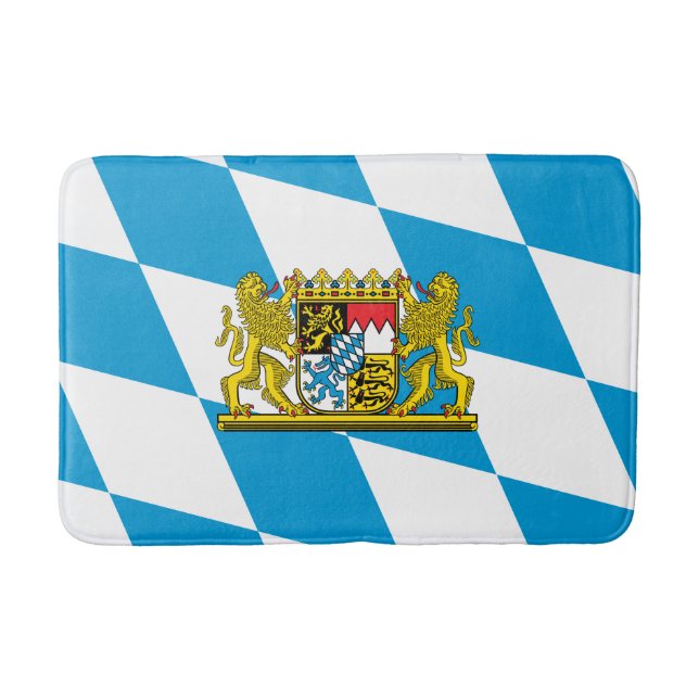 Show off your colors - Bavaria Badematte (Vorderseite)