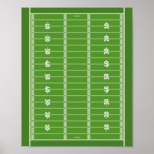 Show off your colors - Football Poster (Vorne)