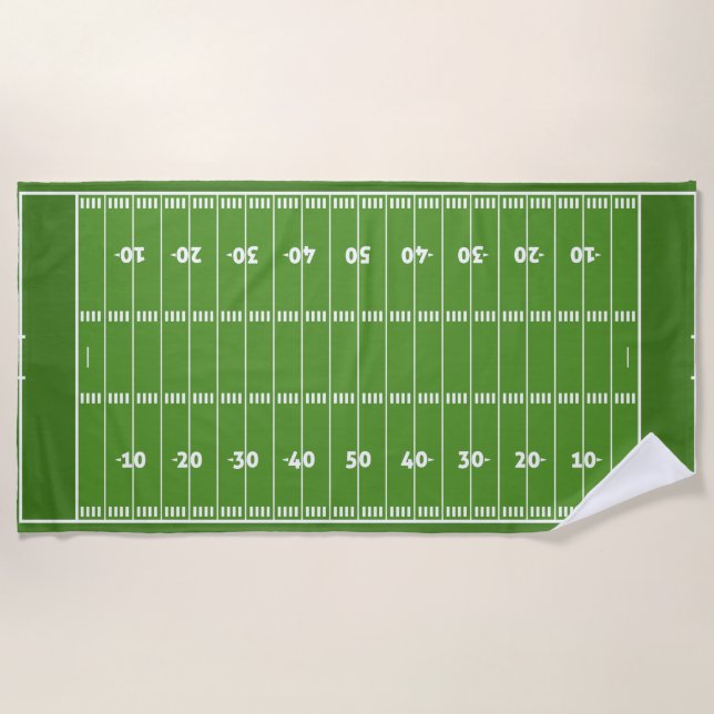 Show off your colors - Football Strandtuch (Vorderseite)