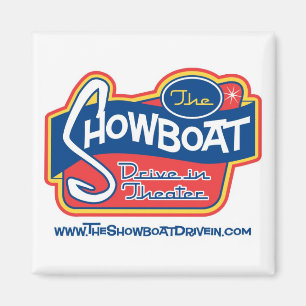 Showboat-Antrieb im Kühlschrank-Magneten Magnet