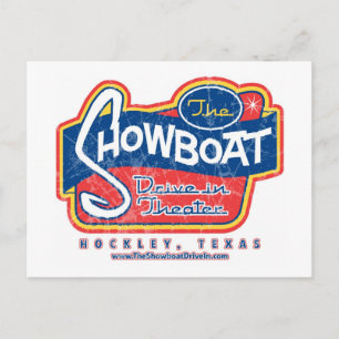 Showboat Drive auf Postkarte