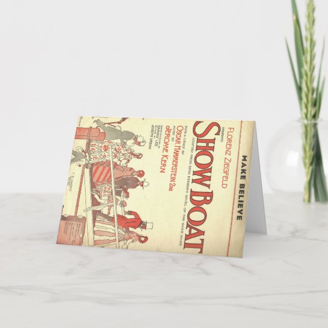 Showboat glauben machen karte (Vorderseite)