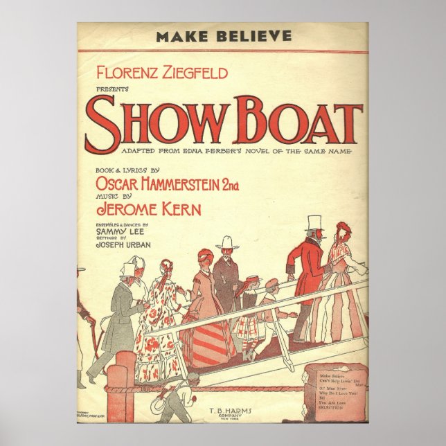 Showboat glauben machen poster (Vorne)