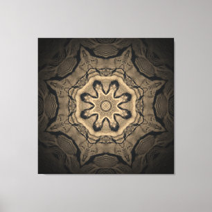 Showdrucke im Sand Mandala Leinwanddruck