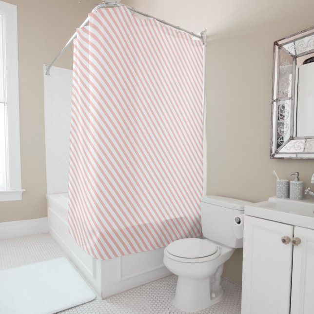 Shower Curtain - Stripe Pattern Duschvorhang (Beispiel)