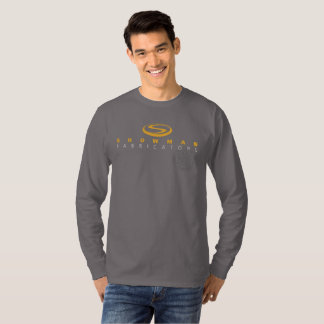 ShowFab graues langes Hülsen-T-Shirt T-Shirt