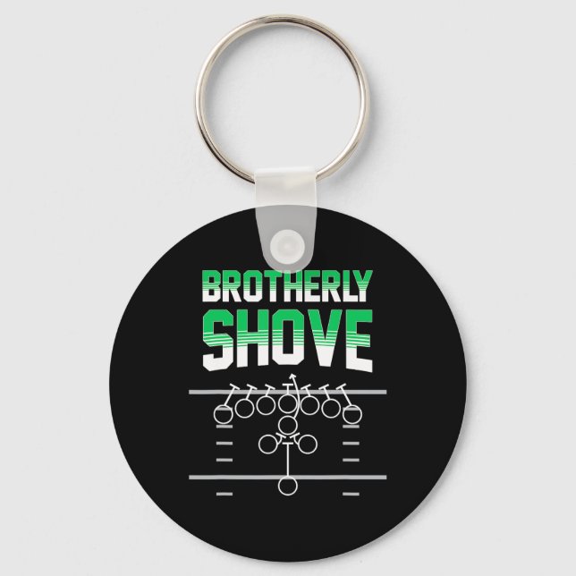 Showfick Funny Football Fans Geschenk Schlüsselanhänger (Vorderseite)