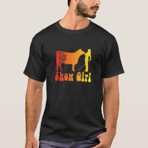 Showgirl Spaß Viehzucht Rinder zeigen T-Shirt