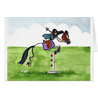 Showjumping de poney de CHEVAL de BÂTON