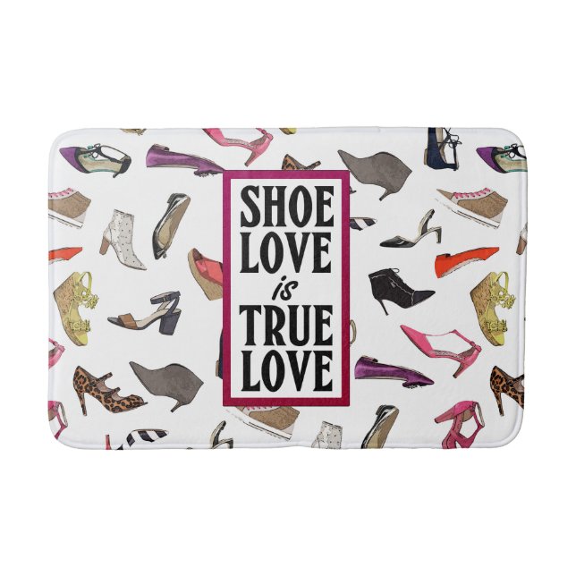 ShowLiebe ist wahre Liebesbadematte Badematte (Vorderseite)