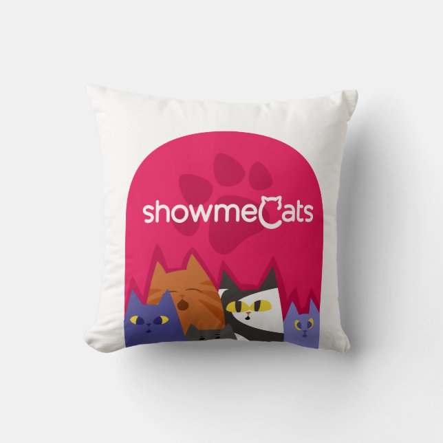 showmeCats Gemeinschaftskissen Kissen (Vorderseite)