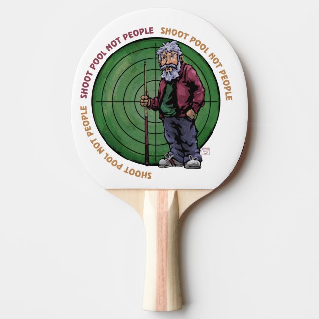 Showpool Nicht Personen Tischtennis Schläger (Vorderseite)