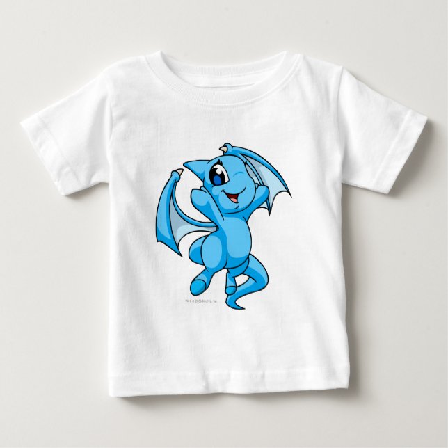 Shoyru Blau Baby T-shirt (Vorderseite)