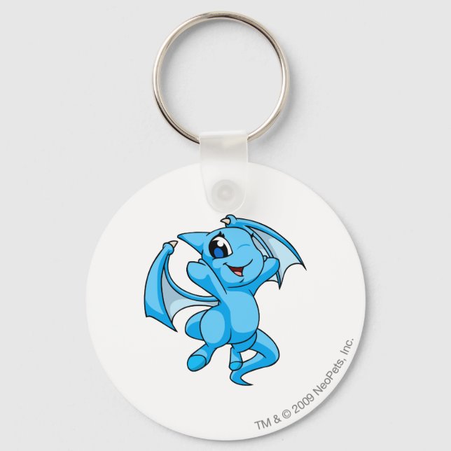 Shoyru Blue Schlüsselanhänger (Vorderseite)