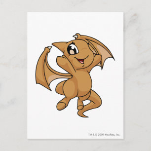 Shoyru Brown Postkarte