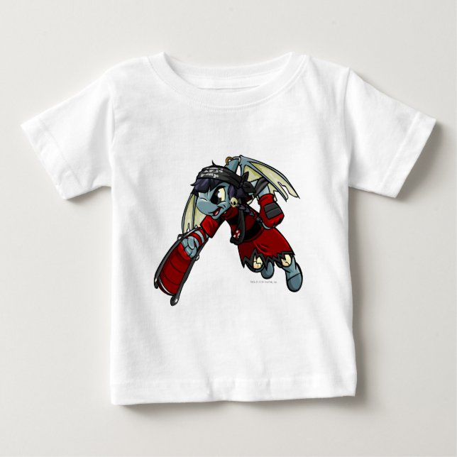 Shoyru Krawk Island Player Baby T-shirt (Vorderseite)