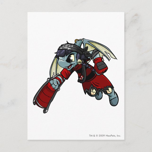 Shoyru Krawk Island Player Postkarte (Vorderseite)