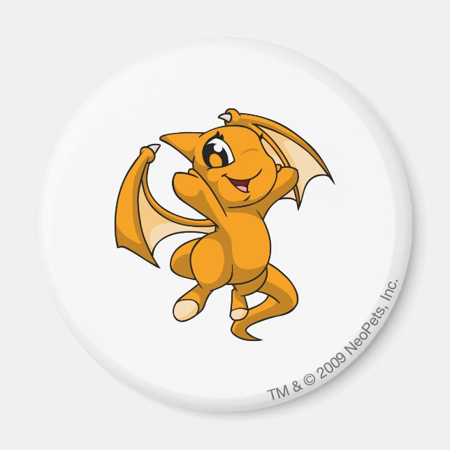 Shoyru Orange Magnet (Vorne)