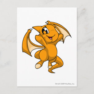 Shoyru Orange Postkarte