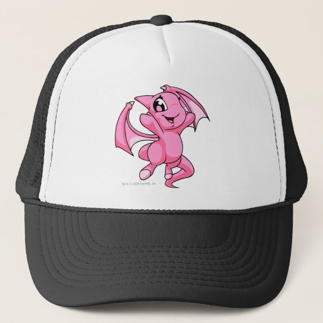 Shoyru Rosa Truckerkappe (Vorderseite)
