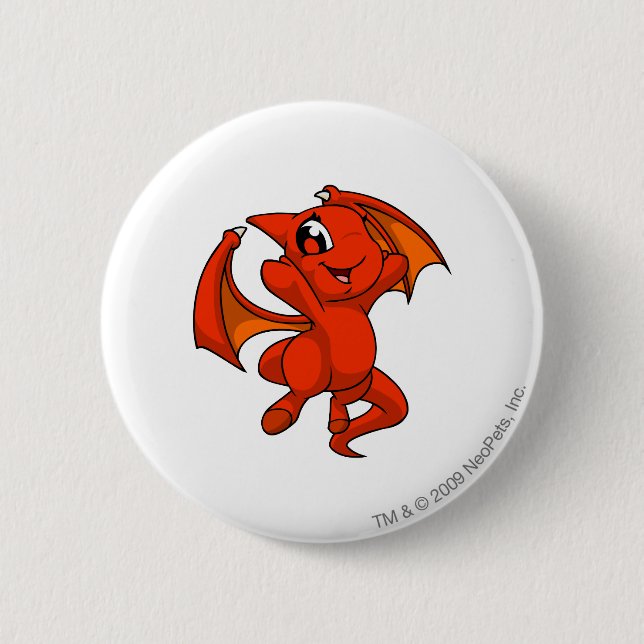 Shoyru Rot Button (Vorderseite)