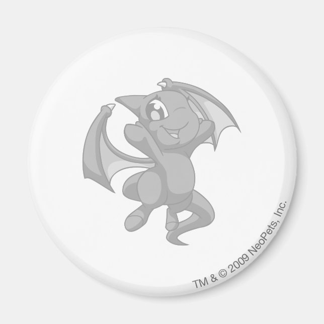 Shoyru Silver Magnet (Vorne)