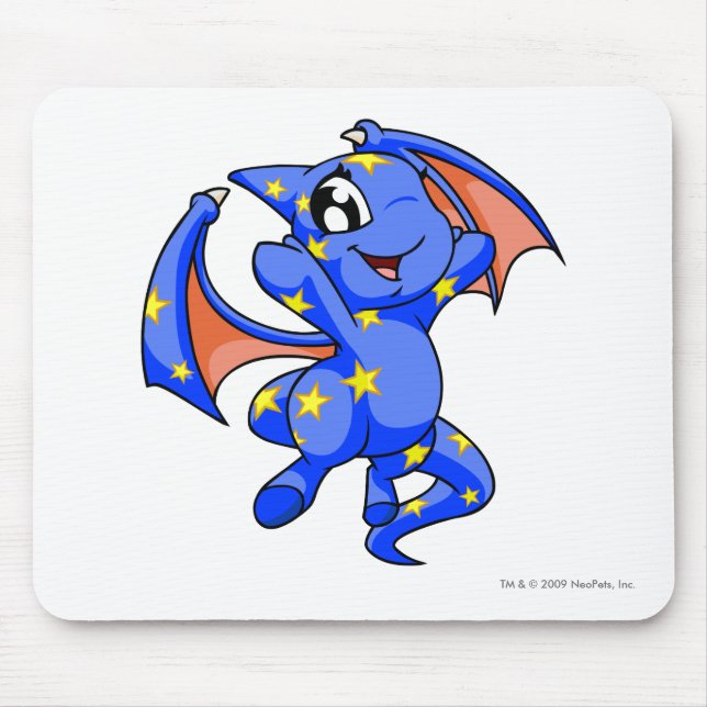 Shoyru sternenklar mousepad (Vorne)