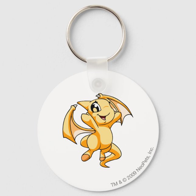 Shoyru Yellow Schlüsselanhänger (Vorderseite)