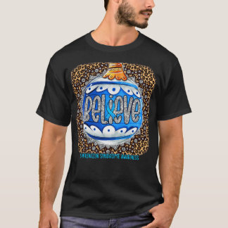 Shprintzen Syndrom Bewusstsein glauben Ornament Le T-Shirt