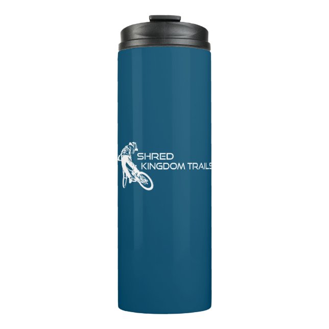 Shred Kingdom Trails Vermont Thermosbecher (Vorderseite)