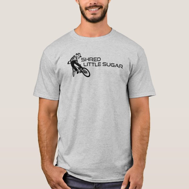 Shred Little Sugar Arkansas Mountain Biking T-Shirt (Vorderseite)