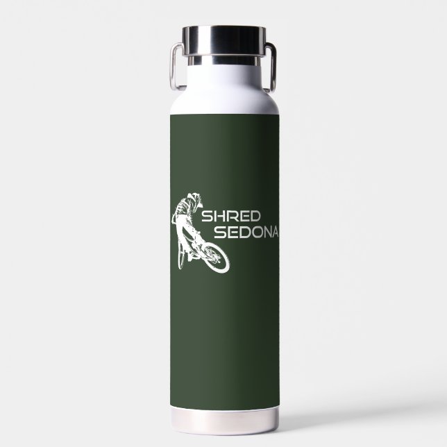 Shred Sedona Arizona Trinkflasche (Vorne)